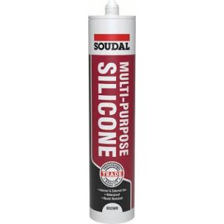 Soudal Multi-Purpose Silicone Brown 270ml 116713