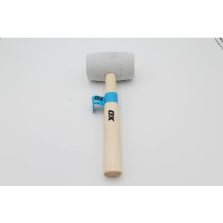 Ox Pro White Rubber Mallet 0.9Kg (32oz)