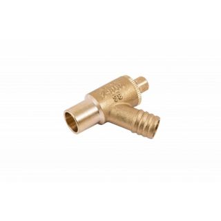 Brass Drain Off Cock Type A Capillary 15mm