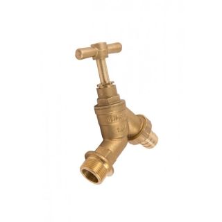 Brass Hose Union Bib Tap 3/4in