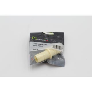 Embrass W/M Outlet Hose Joiner 17mm 392530 (Qty 1)