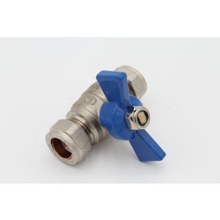 Embrass 305580 Ep Butterfly Ball Valve Full Bore Blue Handle 15mm