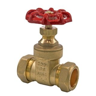 22mm Brass CxC BS Gatevalve