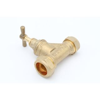 Embrass 301630 22mm x 25mm Poly Stopcock Brass