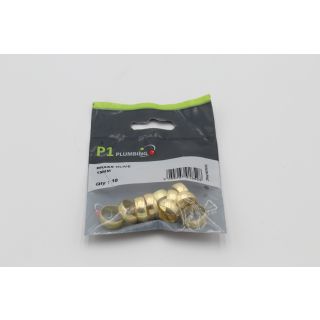 Embrass 15mm Brass Olives 324028 (Qty 10)