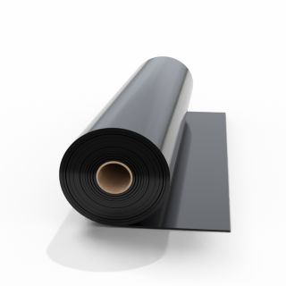 Damp Proof Membrane DPM 300mu 1200 Gauge Black 4x25m