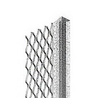 Expamet Galv Plaster Stop Bead (60mm Wing) 10mmx2.4m