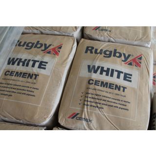 Rugby White Cement 25kg Bag