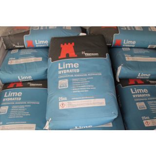 Hanson Hydrated Lime 25kg Bag