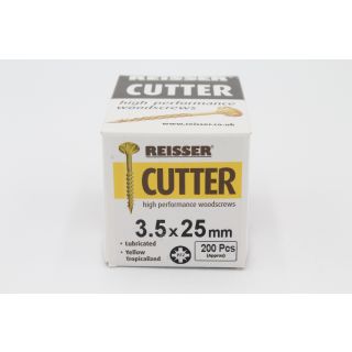 Reisser Cutter Screws 3.5x25mm (Box 200)