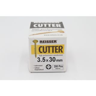 Reisser Cutter Screws 3.5x30mm (Box 200)