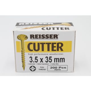 Reisser Cutter Screws 3.5x35mm (Box 200)