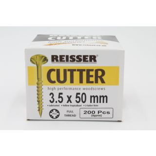 Reisser Cutter Screws 3.5x50mm (Box 200)