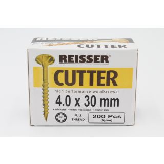 Reisser Cutter Screws 4.0x30mm (Box 200)