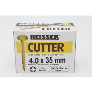Reisser Cutter Screws 4.0x35mm (Box 200)
