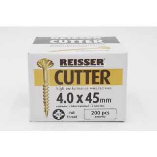 Reisser Cutter Screws 4.0x45mm (Box 200)