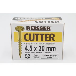 Reisser Cutter Screws 4.5x30mm (Box 200)