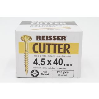 Reisser Cutter Screws 4.5x40mm (Box 200)