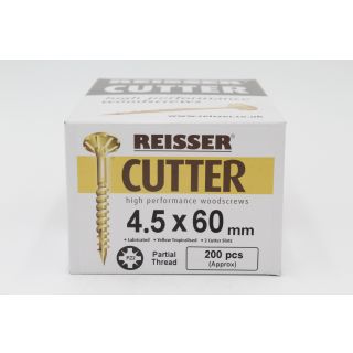 Reisser Cutter Screws 4.5x60mm (Box 200)