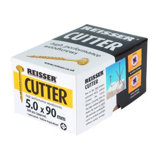Reisser Cutter Screws 5.0x90mm (Box 200)