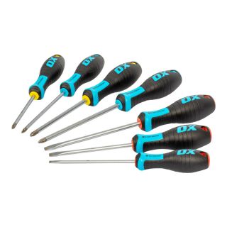 Ox 7 Piece Screwdriver Set c/w Case