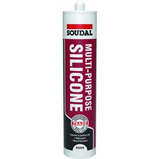 Soudal Multi-Purpose Silicone Grey 270ml 131605