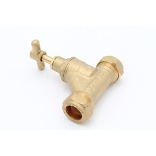 Brass Poly Stopcock 20x20mm