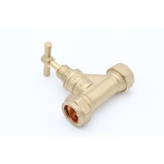 Brass Stopcock 22x22mm