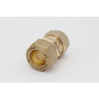Compression 15mm Straight Coupling CB10-15