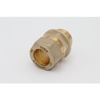 Compression 15mm x 1/2inch M.I. Straight CB12-15D