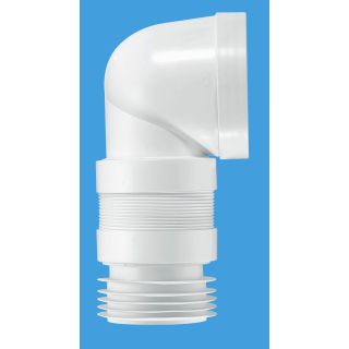 McAlpine Short Bent Flexible Pan Connector WC-CON8F18