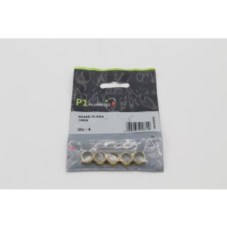 10mm Brass Olives (5) 324019-PAC