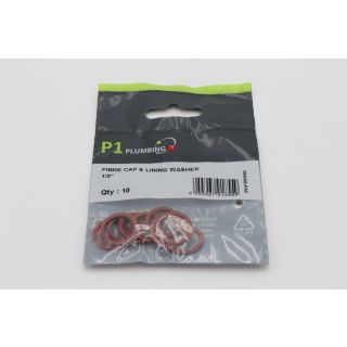 1/2inch Fibre Cap Washer (10) 394005-PAC
